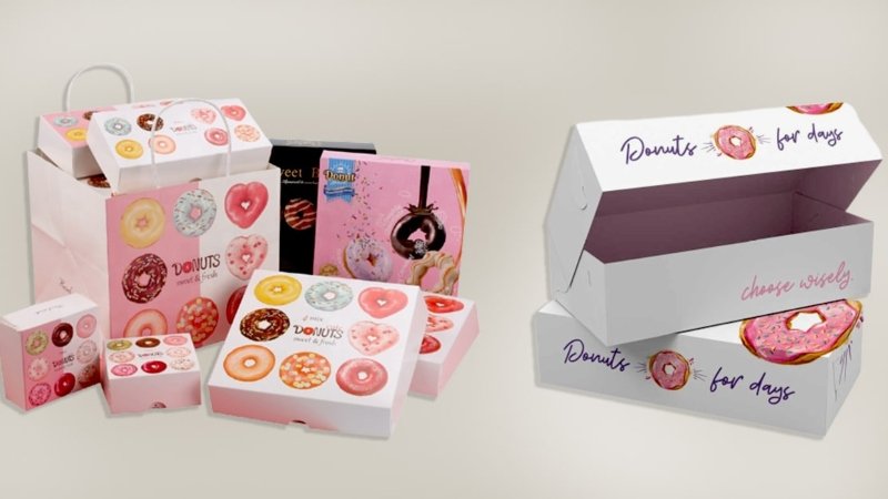Custom Donut Boxes